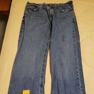 Mens Ariat Low Rise Boot Cut Jeans (M2)